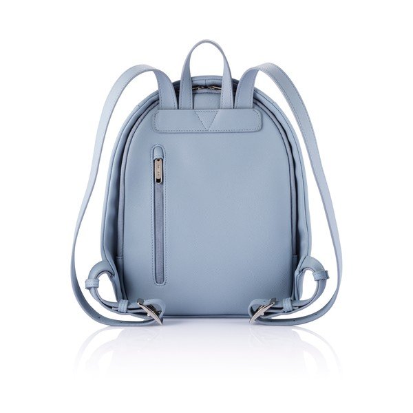 Rucsac de damă antifurt XD Design Elle Fashion, 6,5 l, albastru deschis-image-3