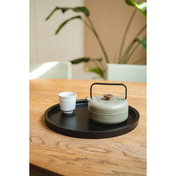 Ceainic kaki cu filtru din fontă 750 ml Henan – Bredemeijer-image-1