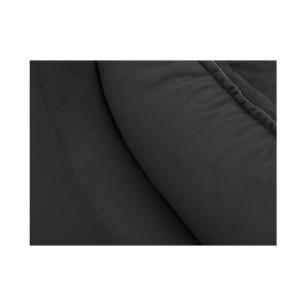 Canapea Mazzini Sofas Freesia, gri închis, 150 cm-image-4