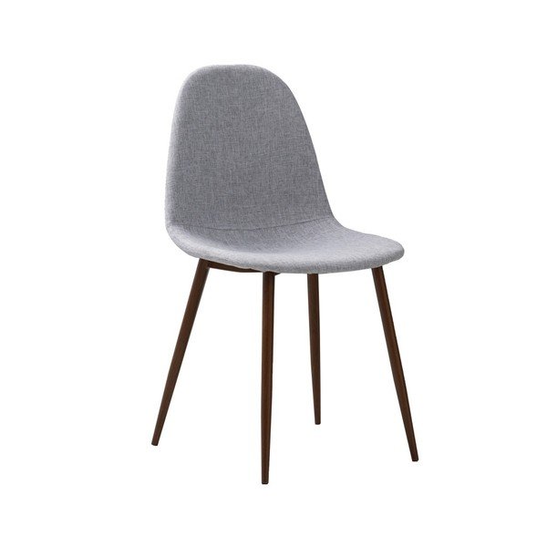 Scaun cu picioare din metal Sofie, gri-image-3