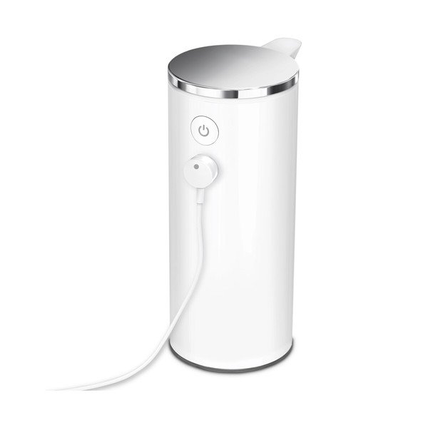 Dispenser de săpun cu senzor din oțel alb 266 ml - simplehuman-image-3