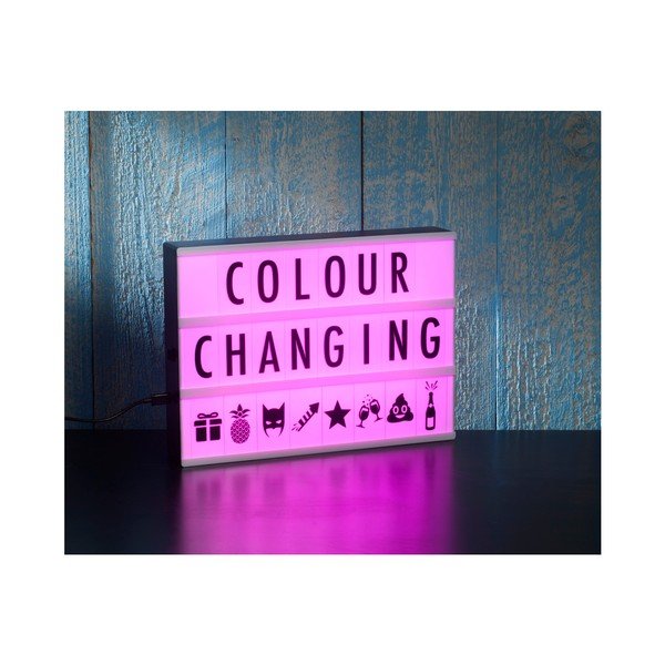 Cutie luminată cu 120 de caractere Gingersnap Changing Black A4-image-1