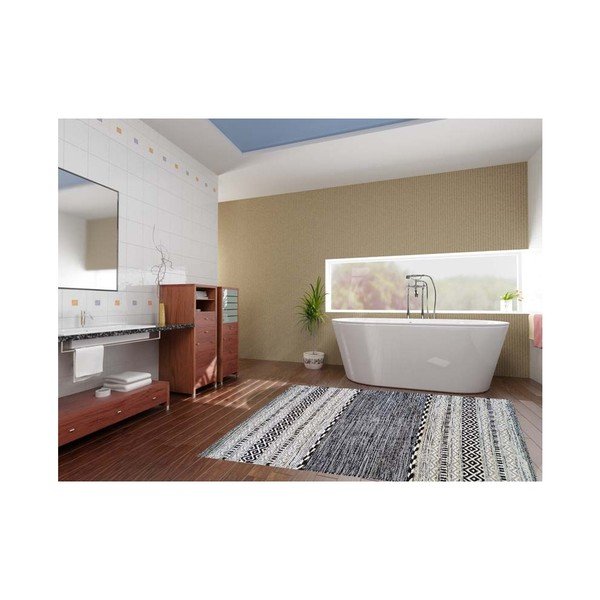Covor din bumbac țesut manual, Webtappeti Gracia, 55 x 110 cm-image-3