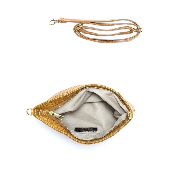 Geantă din piele Isabella Rhea no. 8029, maro cognac-image-1