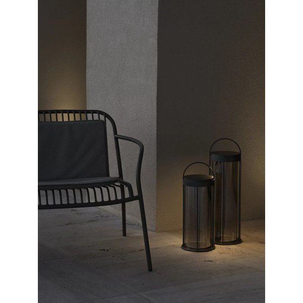 Scaun de grădină gri din metal Yua Wire – Blomus-image-3