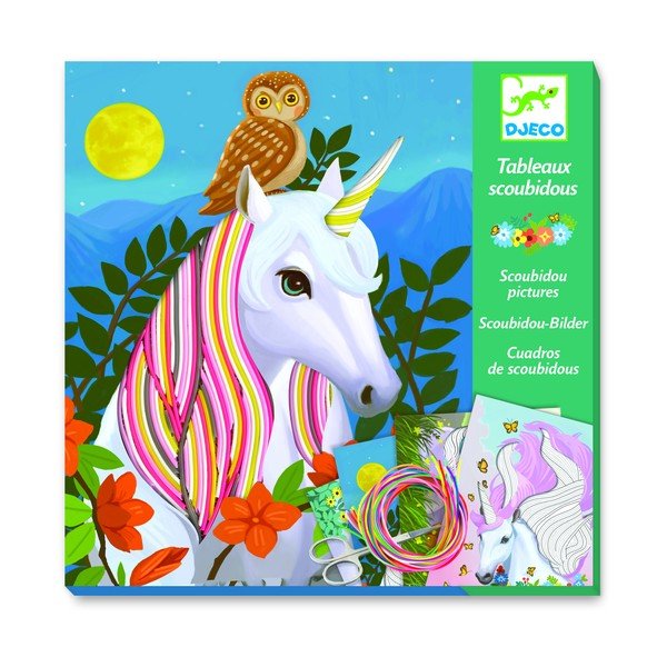Set creativ Djeco Rainbow Unicorns-image-1