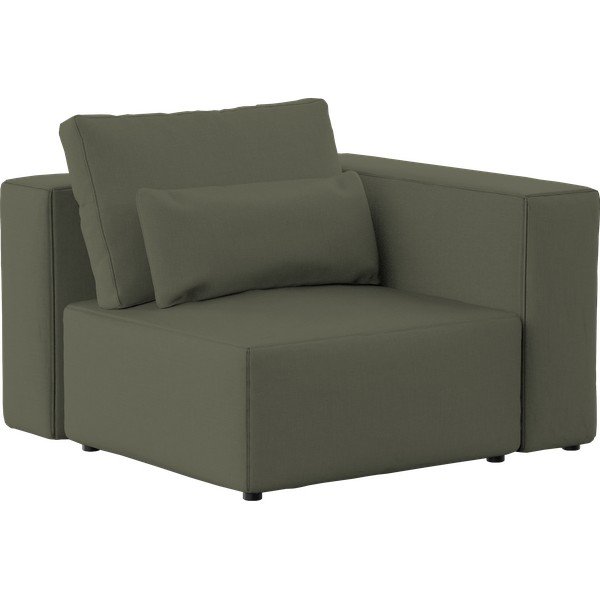 Modul pentru canapea verde (cu colț variabil) Riposo Ottimo – Sit Sit-image-2