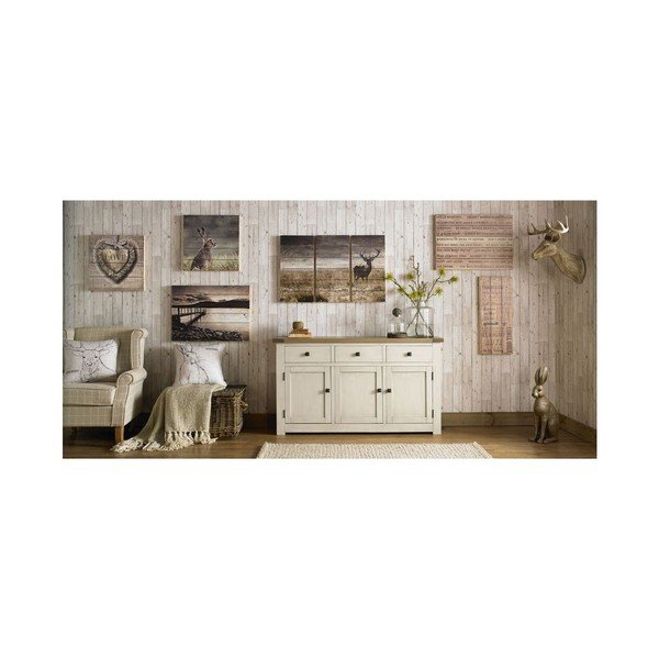 Tablou din lemn 30x60 cm Highland - Graham & Brown-image-3