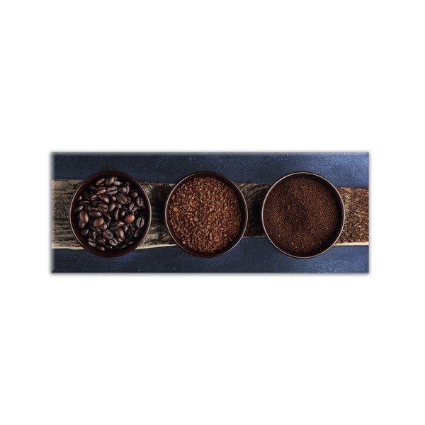 Tablou Styler Glas Kitchen Brown Bowls, 30 x 80 cm