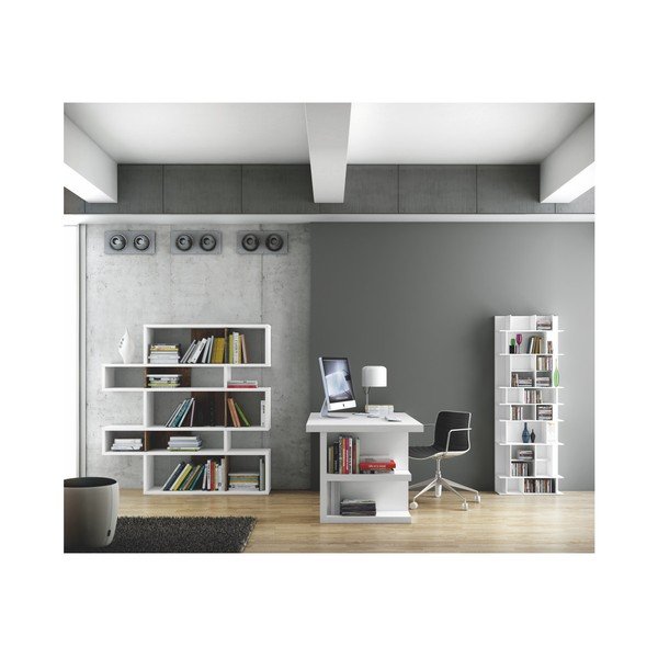 Birou TemaHome Multi, 180 cm, alb-image-2