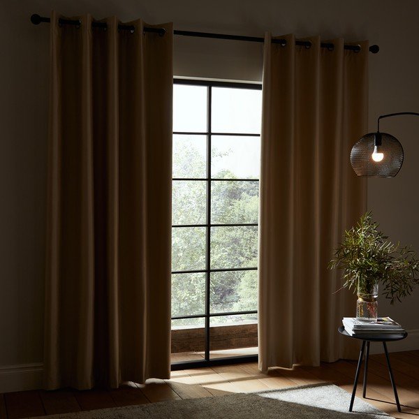 Draperii aurii blackout 2 buc. 168x229 cm – Catherine Lansfield-image-3