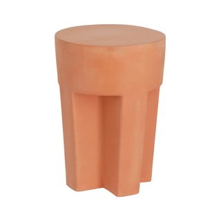 Măsuță auxiliară din teracotă Kave Home Vilena, ⌀ 33 cm