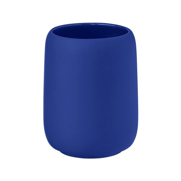 Suport pentru periuța de dinți albastru din ceramică Sono – Blomus