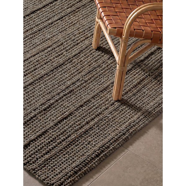 Covor gri închis/maro închis țesut manual din lână 80x150 cm Camden Parker – Ted Baker-image-2