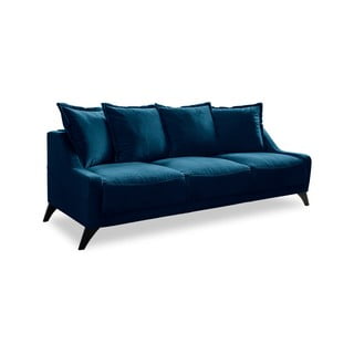 Canapea din catifea Miuform Royal Rose, albastru marin