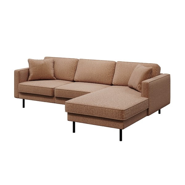 Colțar MESONICA Kobo, colț pe partea dreaptă, maro argilă-image-2