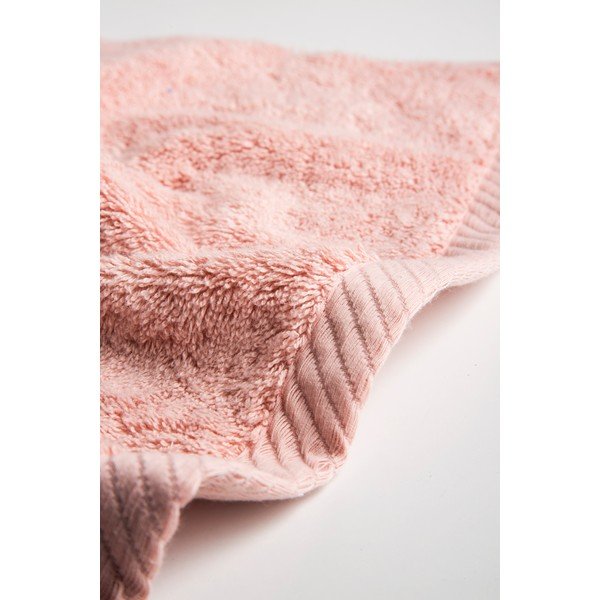 Prosop din bumbac El Delfin Lisa Coral, 70 x 140 cm, roz-image-2