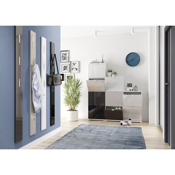 Cuier de perete crem cu aspect lucios 15 cm – Germania-image-1