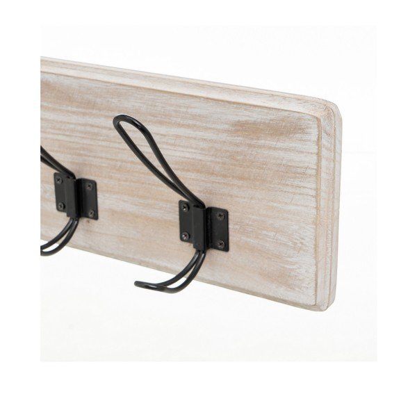 Cuier de perete din lemn de paulownia – Casa Selección-image-1