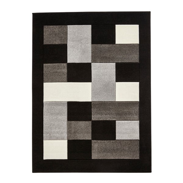 Covor Think Rugs Matri x , 60 x 225 cm, gri - negru