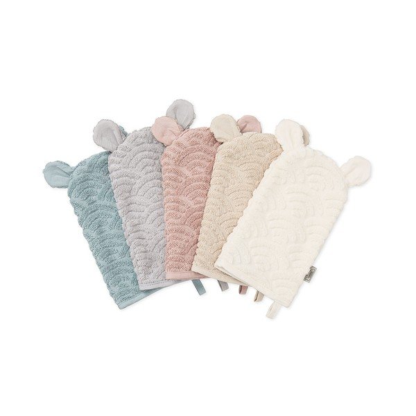 Prosopel de spălat pe corp fildeș din bumbac organic 14x22 cm Off-White – Cam Cam Copenhagen-image-2