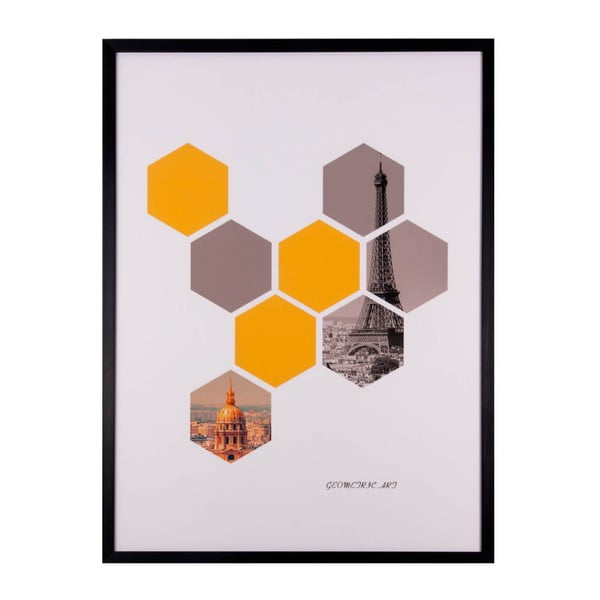 Tablou Sømcasa Hexagons, 60 x 80 c