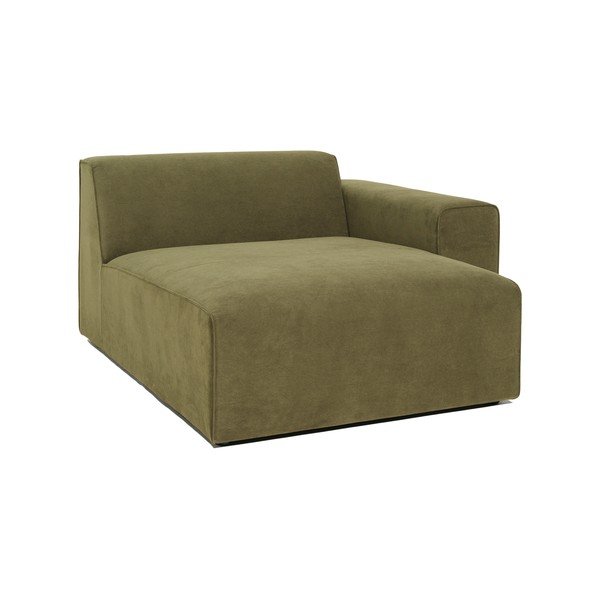 Modul pentru canapea verde   din catifea reiată  (partea dreaptă) Sting - Scandic-image-2