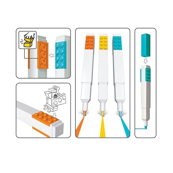 Set 3 markere LEGO®-image-3