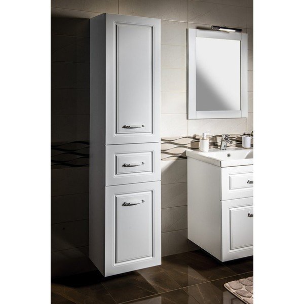 Dulap de baie alb 40x184 cm Favolo – Sapho-image-1