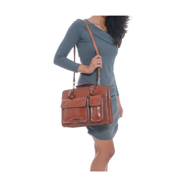 Geantă maro cognac Isabella Rhea, no. 305-image-4