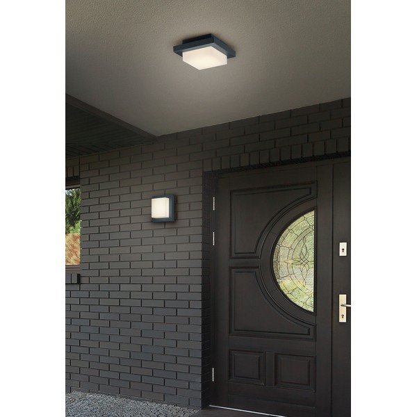 Corp de iluminat pentru exterior LED de perete (înălțime 14 cm) Hondo – Trio-image-2