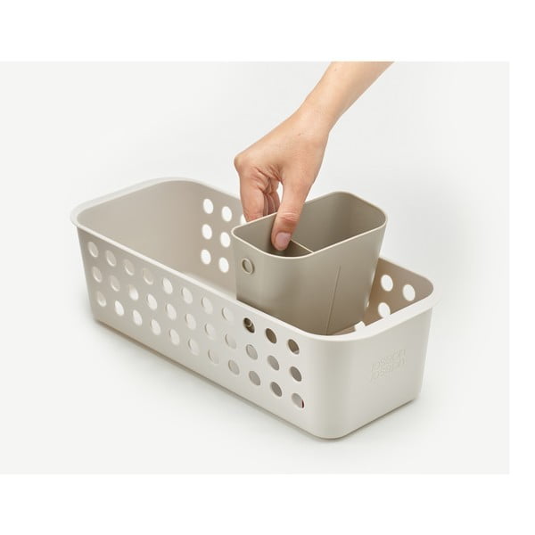 Organizator de baie bej EasyStore – Joseph Joseph-image-4