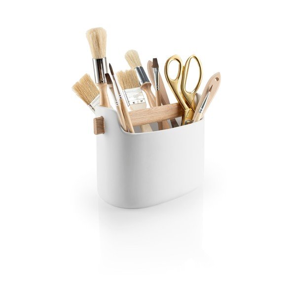 Organizator de bucătărie din ceramică Eva Solo Nordic, înălțime 15 cm, albă-image-3