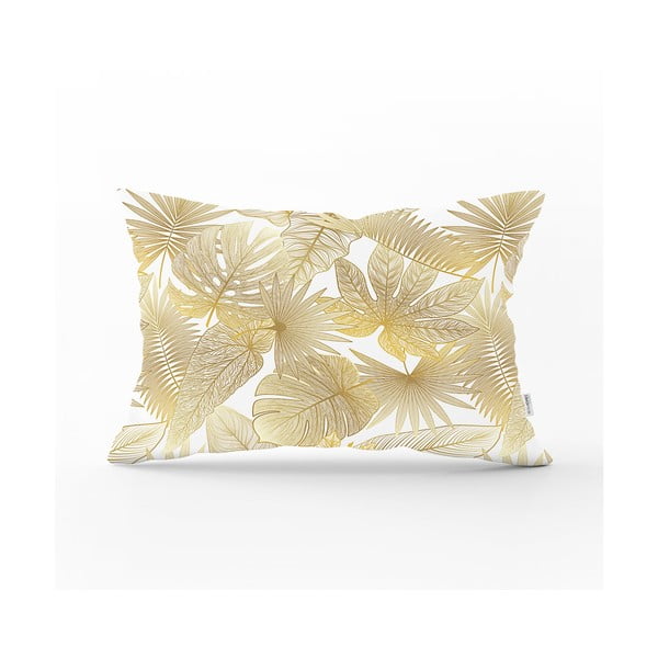 Față de pernă decorativă Minimalist Cushion Covers Gold Leaf, 35 x 55 cm