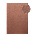 Covor teracotă țesut manual din lână 120x180 cm Calmio – Hanse Home