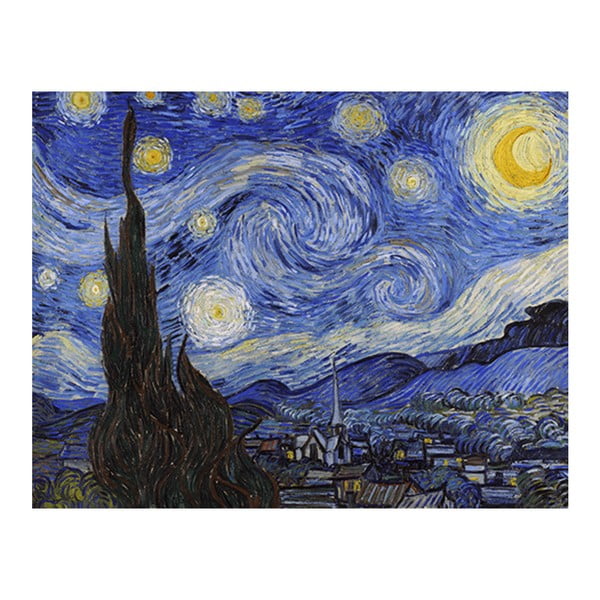 Tablou Vincent van Gogh - Starry Night, 70x55 cm