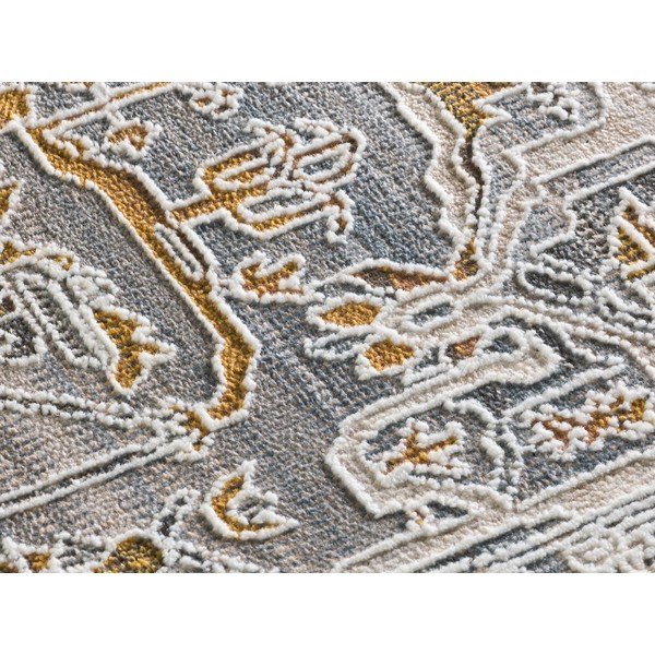 Covor albastru prăfuit 77x150 cm Berta – Universal-image-4