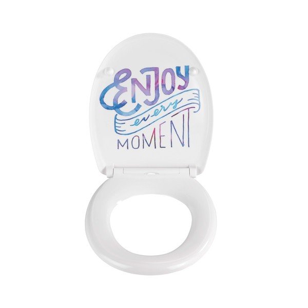 Capac WC cu închidere lentă Wenko Enjoy, 45 x 38 cm-image-1