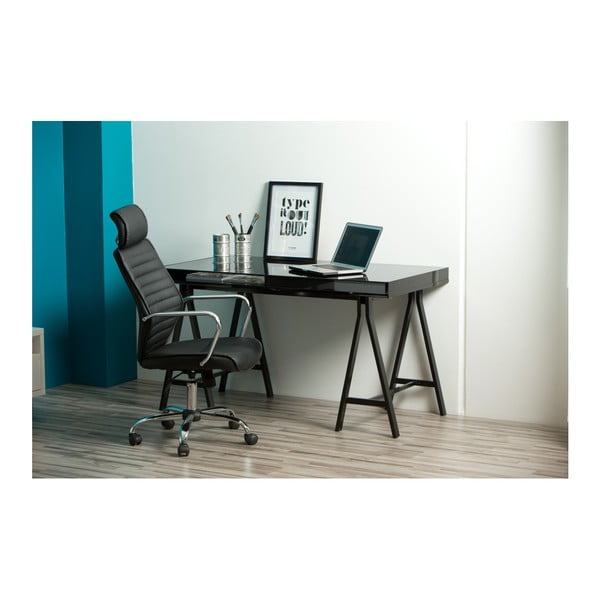 Scaun birou Actona Earth, negru-image-3