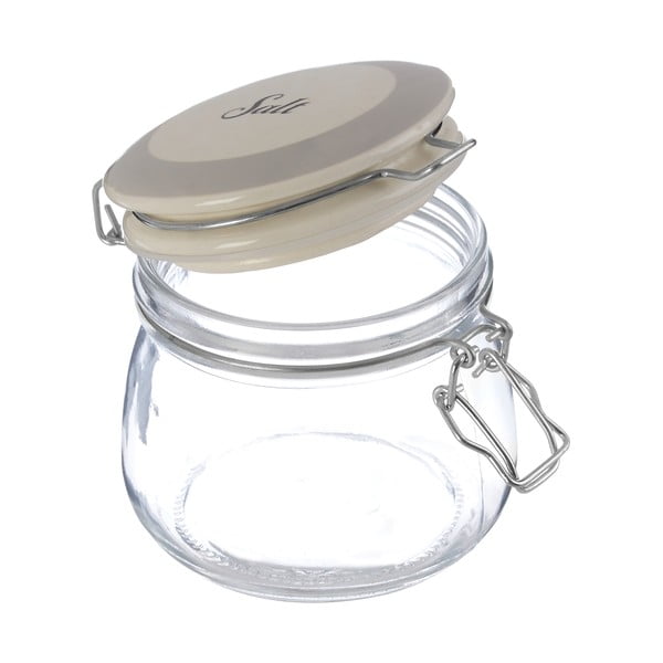 Recipient din sticlă pentru sare Grocer – Premier Housewares-image-3