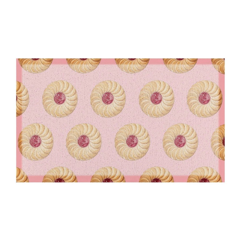 Covoras de intrare din plastic reciclat 40x70 cm Jam Biscuit – Artsy Doormats