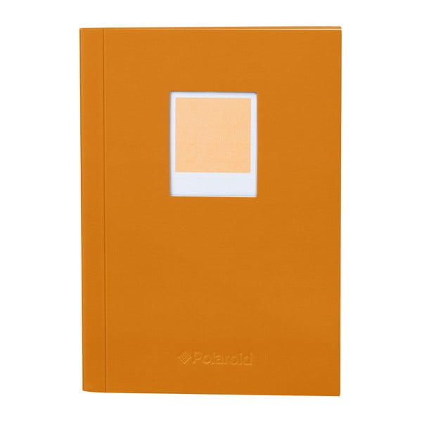 Caiet agendă Soft Touch Polaroid Flexi, portocaliu