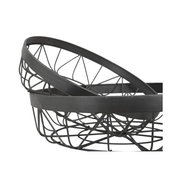 Set 2 coșuri pentru fructe Mauro Ferretti Raw Set-image-3