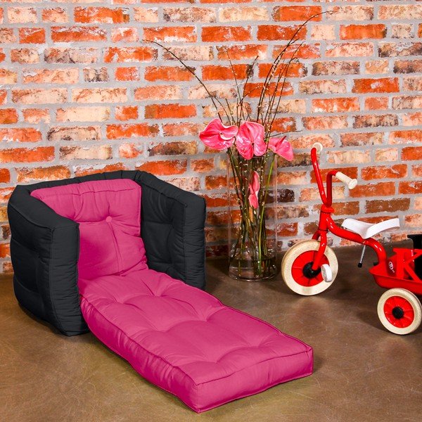 Fotoliu pentru copii Karup Baby Dice Magenta/Gray-image-4