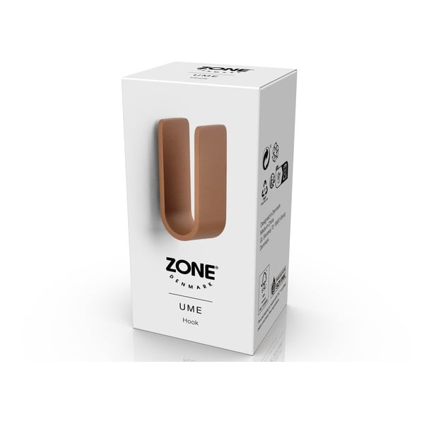 Cârlig teracotă de montat pe perete din metal Ume – Zone-image-3