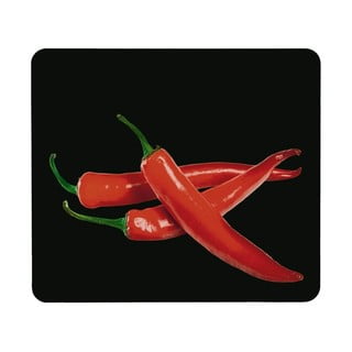 Protecție din sticlă pentru aragaz Wenko Peperoni, 50 x 56 cm