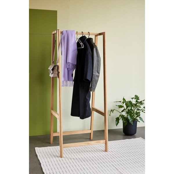 Suport pentru haine din lemn de stejar Acorn – Hübsch-image-2