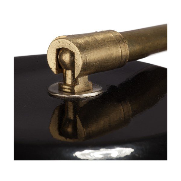 Veioză negru-ucios cu abajur din metal (înălțime 56 cm) Antique – HF Living-image-3