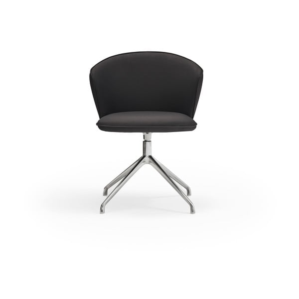 Set de scaune de sufragerie negru 2 buc. tapițat Add – Teulat-image-1