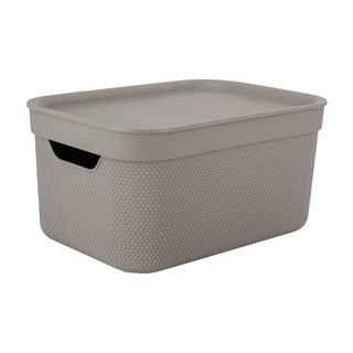 Cutie de depozitare din plastic cu capac Deco  - Rotho